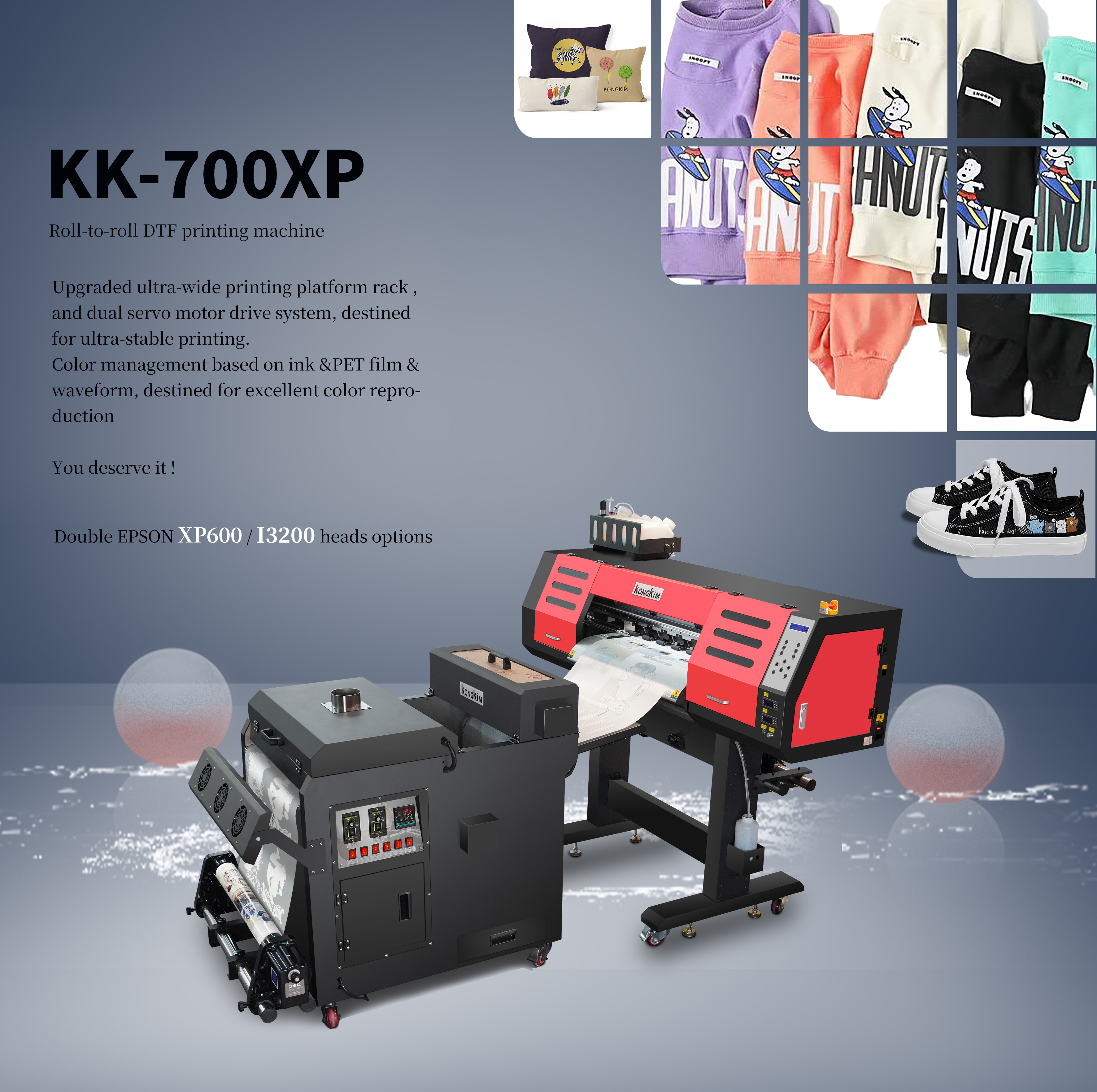 Dtf Printer T-Shirt Printing Machine