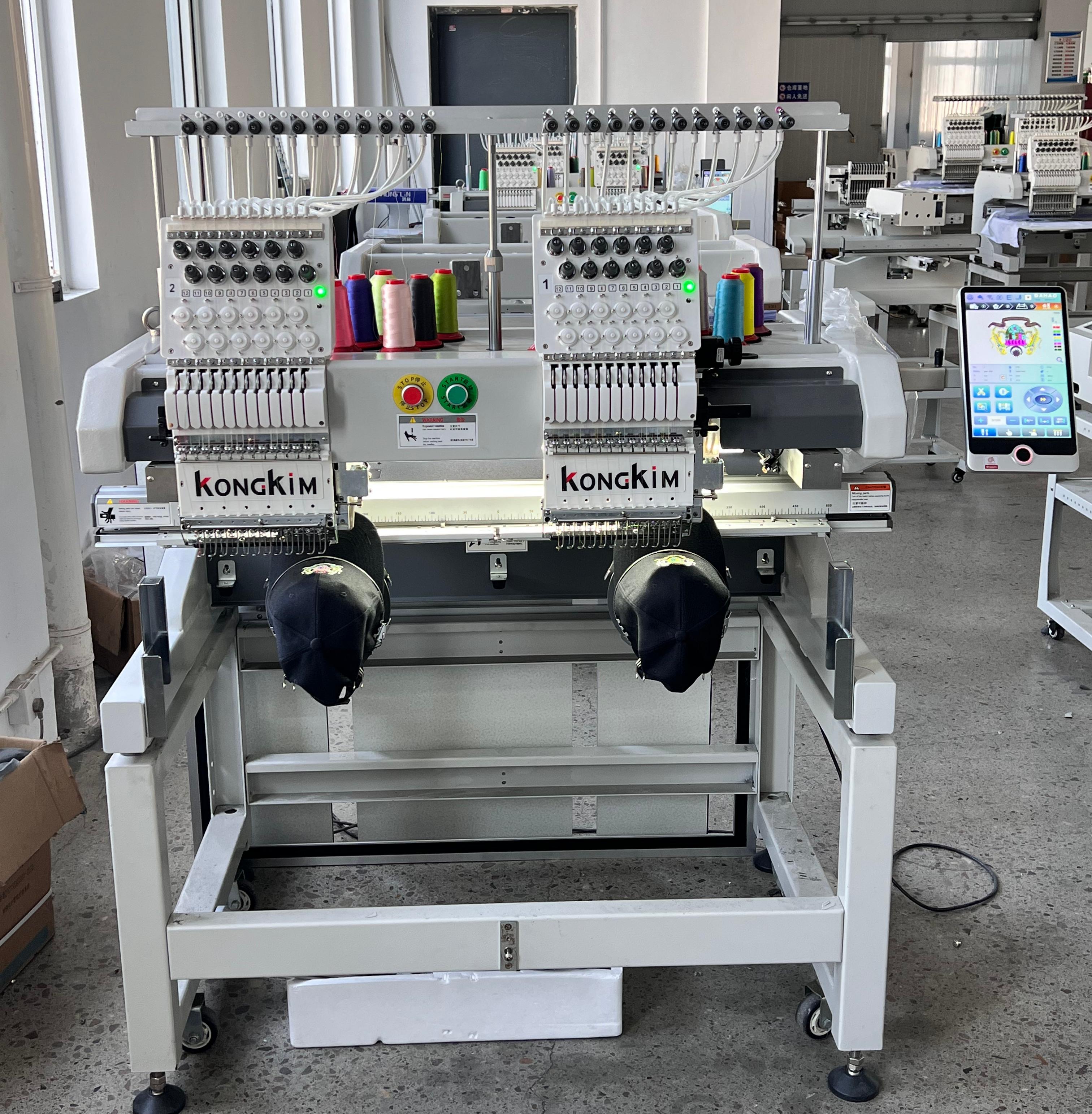 Two-Head Embroidery Machine | Double Production, Perfect for Growing Businesses