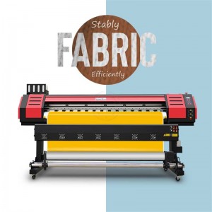 Dye sublimation digital printer for sublimation paper and polyester fabric printing