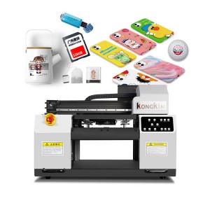 Kongkim A3 flatbed UV DTF film Printer for acrylic golf ball phone case printing KK-3042