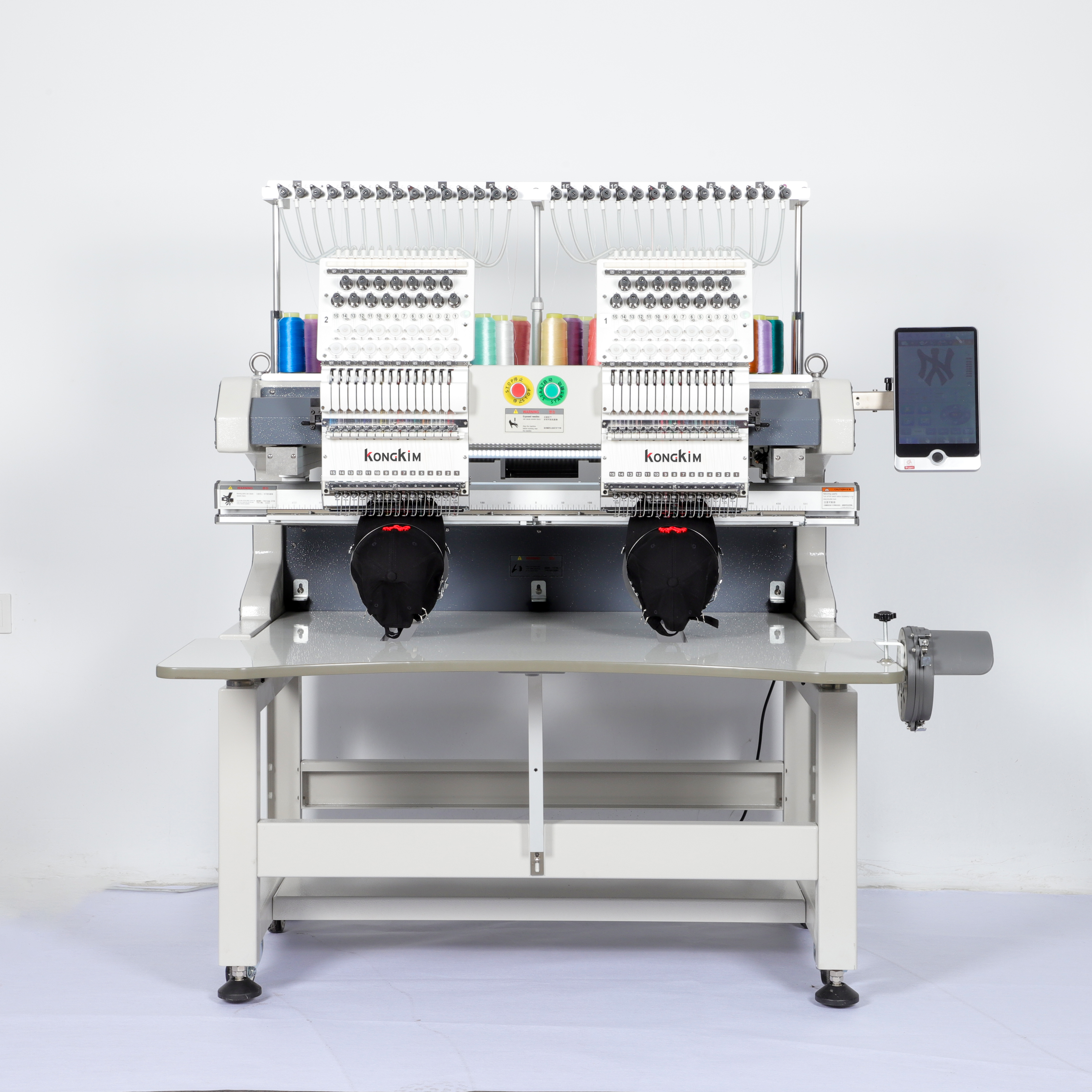 High-Speed Multi-Head Embroidery Machine