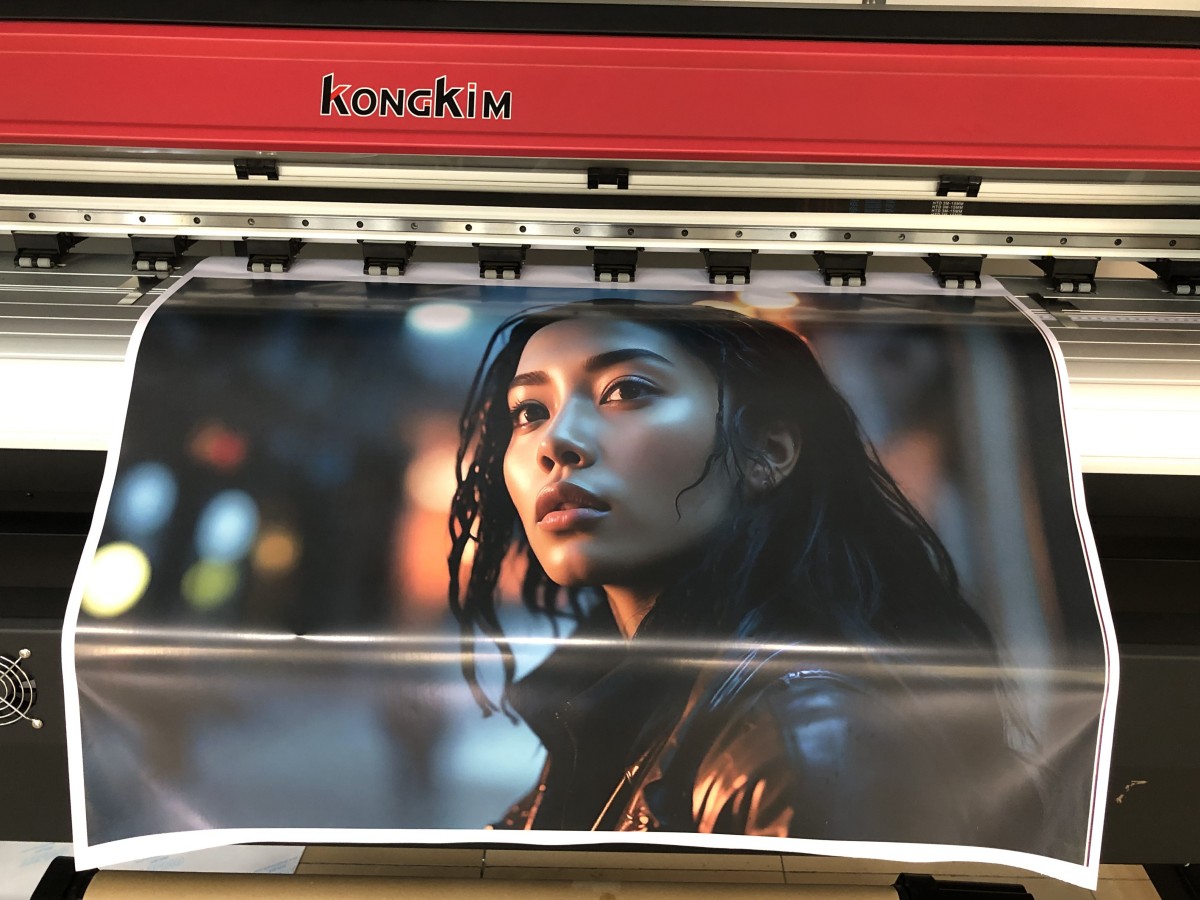What can you print with large format eco solvent printer?