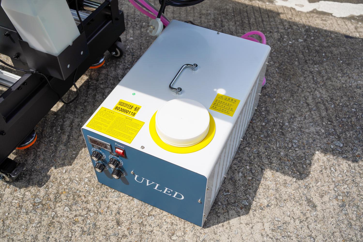why uv printer need water tank?