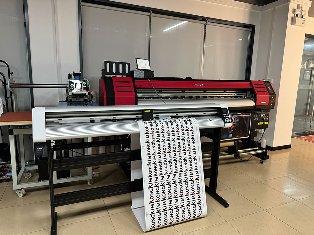 Kongkim Large Format Printer + Auto Cutting Machine: A Smart Print & Cut Solution