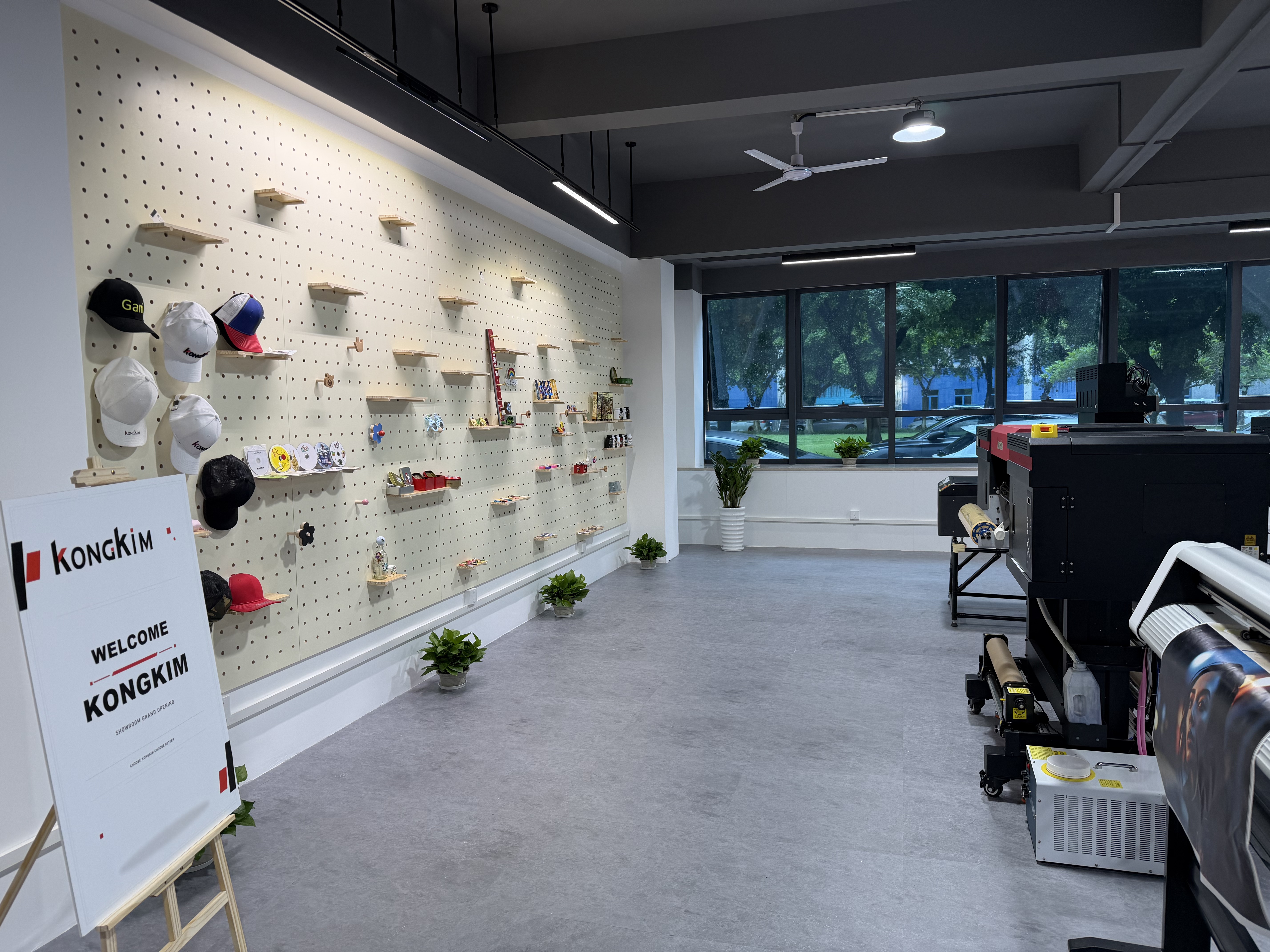 Kongkim Expands Showroom Space to Provide Better Digital Printing Experience for Global Customers